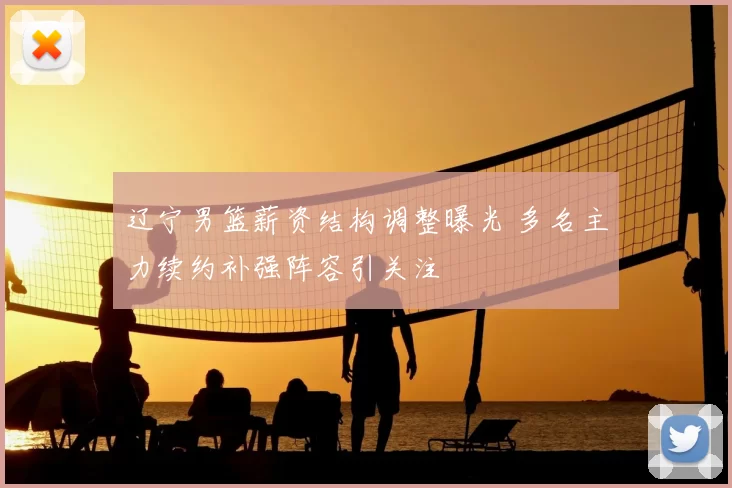 辽宁男篮薪资结构调整曝光 多名主力续约补强阵容引关注